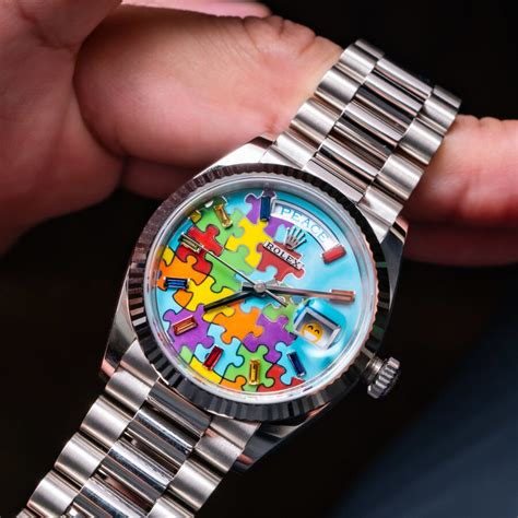 rolex puzzle face|rolex day date watch.